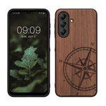 Laptop, Telefoane si Tablete - Telefoane mobile si accesorii - Accesorii Telefoane - Huse telefoane - Husa tip bumper Kwmobile pentru Samsung Galaxy A26 5G, anti-alunecare, lemn, TPU, maro - Infinity.ro