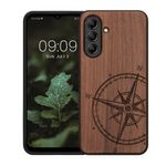 Laptop, Telefoane si Tablete - Telefoane mobile si accesorii - Accesorii Telefoane - Huse telefoane - Husa tip bumper Kwmobile pentru Samsung Galaxy A26 5G, anti-alunecare, lemn, TPU, maro - Infinity.ro