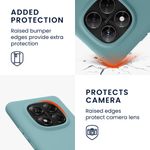 Laptop, Telefoane si Tablete - Telefoane mobile si accesorii - Accesorii Telefoane - Huse telefoane - Husa Kwmobile pentru Xiaomi Redmi Note 14 Pro 5G/Redmi Note 14 Pro Plus 5G/Poco X7, incarcare wireless, silicon, noapte - Infinity.ro