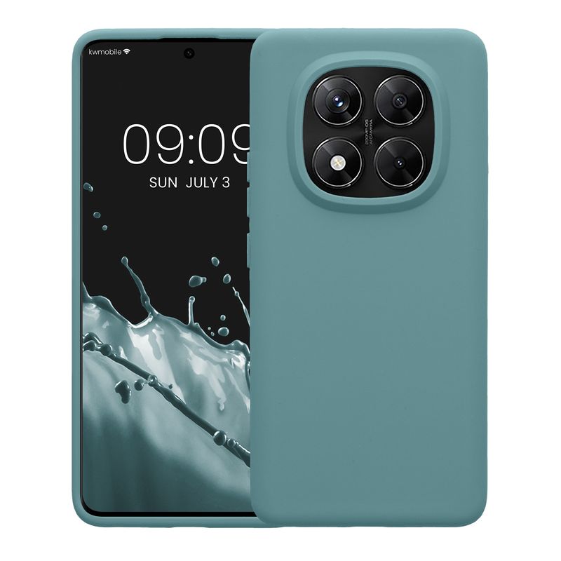 Laptop, Telefoane si Tablete - Telefoane mobile si accesorii - Accesorii Telefoane - Huse telefoane - Husa Kwmobile pentru Xiaomi Redmi Note 14 Pro 5G/Redmi Note 14 Pro Plus 5G/Poco X7, incarcare wireless, silicon, noapte - Infinity.ro