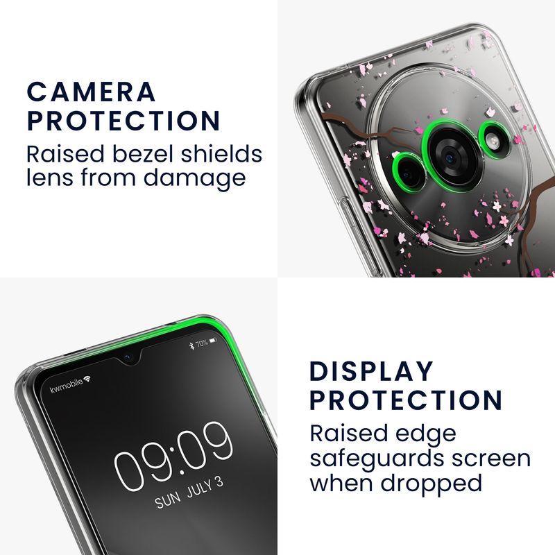 Laptop, Telefoane si Tablete - Telefoane mobile si accesorii - Accesorii Telefoane - Huse telefoane - Husa Kwmobile pentru Xiaomi Redmi A3, protectie la zgarieturi, TPU, sticla temperata, multicolor - Infinity.ro