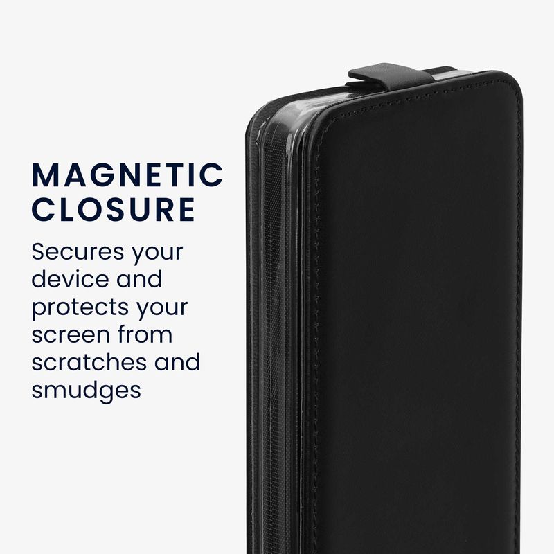 Laptop, Telefoane si Tablete - Telefoane mobile si accesorii - Accesorii Telefoane - Huse telefoane - Husa tip flip Kwmobile pentru Samsung Galaxy A16 5G, inchidere magnetica, piele ecologica, negru - Infinity.ro
