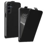 Laptop, Telefoane si Tablete - Telefoane mobile si accesorii - Accesorii Telefoane - Huse telefoane - Husa tip flip Kwmobile pentru Samsung Galaxy A16 5G, inchidere magnetica, piele ecologica, negru - Infinity.ro