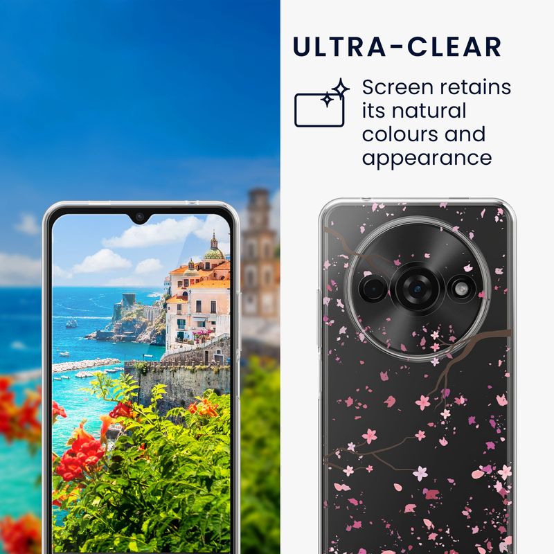 Laptop, Telefoane si Tablete - Telefoane mobile si accesorii - Accesorii Telefoane - Huse telefoane - Husa Kwmobile pentru Xiaomi Redmi A3, protectie la zgarieturi, TPU, sticla temperata, multicolor - Infinity.ro