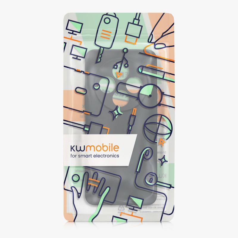 Laptop, Telefoane si Tablete - Telefoane mobile si accesorii - Accesorii Telefoane - Huse telefoane - Husa Kwmobile pentru Xiaomi Redmi 14C/Poco C75, anti-alunecare, silicon, afine - Infinity.ro