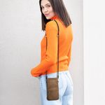 Laptop, Telefoane si Tablete - Telefoane mobile si accesorii - Accesorii Telefoane - Huse telefoane - Husa Kwmobile, inchidere magnetica, protectie la zgarieturi, protectie la praf, textil, nailon, maro - Infinity.ro