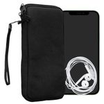 Laptop, Telefoane si Tablete - Telefoane mobile si accesorii - Accesorii Telefoane - Huse telefoane - Husa tip holster Kwmobile, protectie la zgarieturi, protectie la praf, panza, microfibra, negru - Infinity.ro