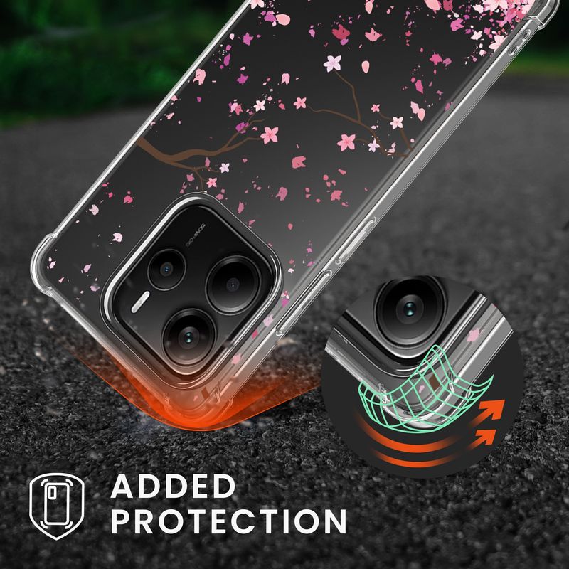 Laptop, Telefoane si Tablete - Telefoane mobile si accesorii - Accesorii Telefoane - Huse telefoane - Husa Kwmobile pentru Xiaomi Redmi Note 14 5G, protectie la socuri, TPU, multicolor - Infinity.ro