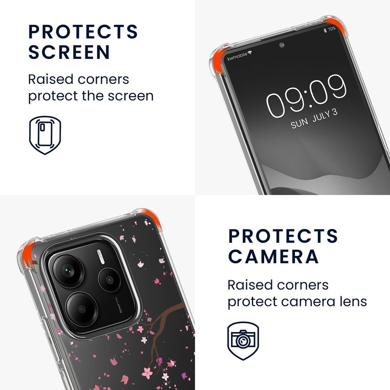 Laptop, Telefoane si Tablete - Telefoane mobile si accesorii - Accesorii Telefoane - Huse telefoane - Husa Kwmobile pentru Xiaomi Redmi Note 14 5G, protectie la socuri, TPU, multicolor - Infinity.ro