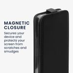 Laptop, Telefoane si Tablete - Telefoane mobile si accesorii - Accesorii Telefoane - Huse telefoane - Husa tip flip Kwmobile pentru Samsung Galaxy A56 5G, inchidere magnetica, piele ecologica, negru - Infinity.ro