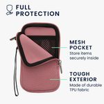 Laptop, Telefoane si Tablete - Telefoane mobile si accesorii - Accesorii Telefoane - Huse telefoane - Husa tip holster Kwmobile, anti-alunecare, protectie la zgarieturi, neopren, roz - Infinity.ro