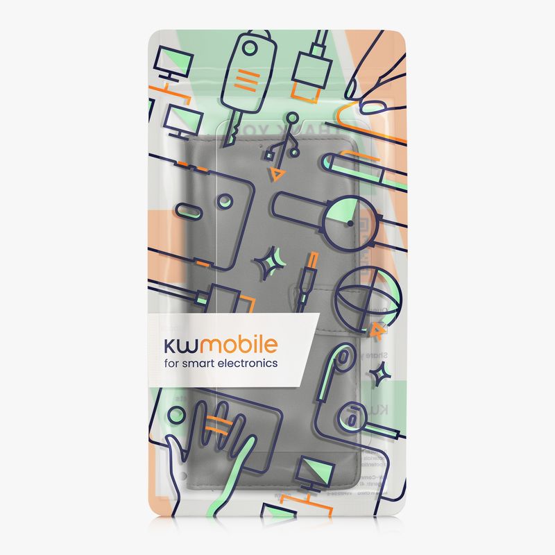 Laptop, Telefoane si Tablete - Telefoane mobile si accesorii - Accesorii Telefoane - Huse telefoane - Husa tip portofel Kwmobile pentru Samsung Galaxy A16 5G, inchidere magnetica, piele ecologica, negru - Infinity.ro