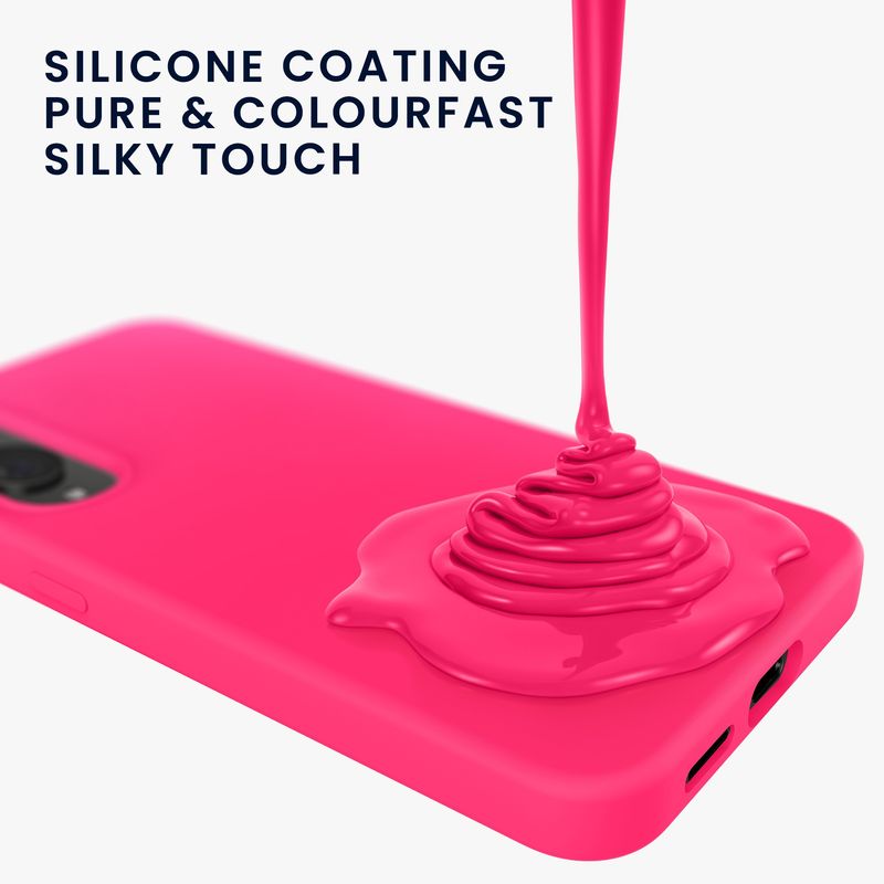 Laptop, Telefoane si Tablete - Telefoane mobile si accesorii - Accesorii Telefoane - Huse telefoane - Husa Kwmobile pentru Samsung Galaxy S25 Edge, incarcare wireless, silicon, roz - Infinity.ro