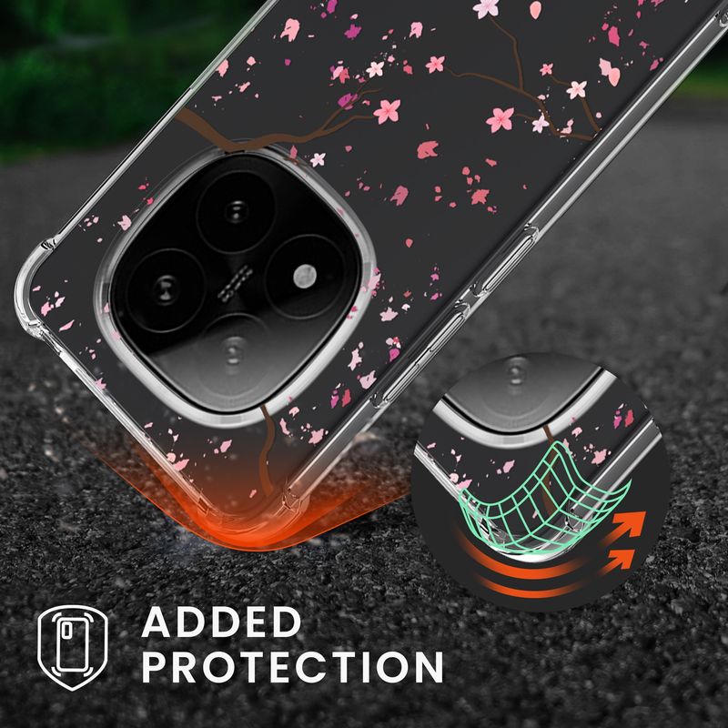 Laptop, Telefoane si Tablete - Telefoane mobile si accesorii - Accesorii Telefoane - Huse telefoane - Husa Kwmobile pentru Xiaomi Redmi Note 14 Pro 4G, protectie la socuri, TPU, multicolor - Infinity.ro