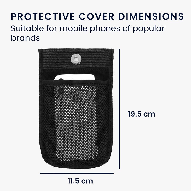Laptop, Telefoane si Tablete - Telefoane mobile si accesorii - Accesorii Telefoane - Huse telefoane - Husa tip holster Kwmobile, inchidere magnetica, microfibra, negru - Infinity.ro