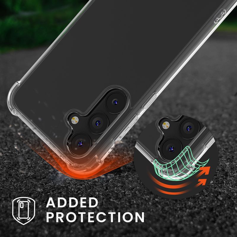 Laptop, Telefoane si Tablete - Telefoane mobile si accesorii - Accesorii Telefoane - Huse telefoane - Husa Kwmobile pentru Samsung Galaxy S25, protectie la socuri, TPU, transparent - Infinity.ro