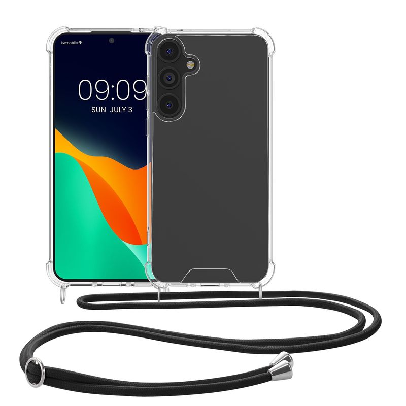 Laptop, Telefoane si Tablete - Telefoane mobile si accesorii - Accesorii Telefoane - Huse telefoane - Husa Kwmobile pentru Samsung Galaxy S25, protectie la socuri, TPU, transparent - Infinity.ro