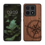 Laptop, Telefoane si Tablete - Telefoane mobile si accesorii - Accesorii Telefoane - Huse telefoane - Husa tip bumper Kwmobile pentru Xiaomi 14T Pro, anti-alunecare, protectie la socuri, lemn, TPU, maro - Infinity.ro