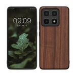 Laptop, Telefoane si Tablete - Telefoane mobile si accesorii - Accesorii Telefoane - Huse telefoane - Husa tip bumper Kwmobile pentru Xiaomi 14T, anti-alunecare, protectie la socuri, lemn, TPU, maro - Infinity.ro