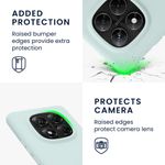 Laptop, Telefoane si Tablete - Telefoane mobile si accesorii - Accesorii Telefoane - Huse telefoane - Husa Kwmobile pentru Xiaomi Redmi Note 14 Pro 5G/Redmi Note 14 Pro Plus 5G/Poco X7, incarcare wireless, silicon, menta - Infinity.ro