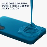Laptop, Telefoane si Tablete - Telefoane mobile si accesorii - Accesorii Telefoane - Huse telefoane - Husa Kwmobile pentru Samsung Galaxy S24 FE, incarcare wireless, silicon, albastru caraibian - Infinity.ro