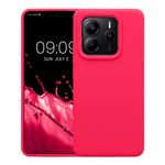 Laptop, Telefoane si Tablete - Telefoane mobile si accesorii - Accesorii Telefoane - Huse telefoane - Husa Kwmobile pentru Xiaomi Redmi Note 14 5G, incarcare wireless, silicon, roz - Infinity.ro