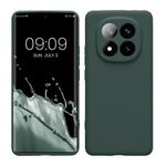 Laptop, Telefoane si Tablete - Telefoane mobile si accesorii - Accesorii Telefoane - Huse telefoane - Husa Kwmobile pentru Xiaomi Redmi Note 14 Pro+ 5G/Redmi Note 14 Pro Plus 5G, protectie la zgarieturi, silicon, verde - Infinity.ro
