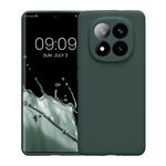 Laptop, Telefoane si Tablete - Telefoane mobile si accesorii - Accesorii Telefoane - Huse telefoane - Husa Kwmobile pentru Xiaomi Redmi Note 14 Pro+ 5G/Redmi Note 14 Pro Plus 5G, protectie la zgarieturi, silicon, verde - Infinity.ro