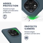 Laptop, Telefoane si Tablete - Telefoane mobile si accesorii - Accesorii Telefoane - Huse telefoane - Husa Kwmobile pentru Xiaomi Redmi Note 14 Pro 5G/Redmi Note 14 Pro Plus 5G/Poco X7, incarcare wireless, silicon, gri - Infinity.ro