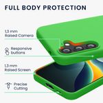 Laptop, Telefoane si Tablete - Telefoane mobile si accesorii - Accesorii Telefoane - Huse telefoane - Husa Kwmobile pentru Samsung Galaxy S24 FE, incarcare wireless, silicon, verde lime - Infinity.ro