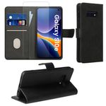 Laptop, Telefoane si Tablete - Telefoane mobile si accesorii - Accesorii Telefoane - Huse telefoane - Husa tip portofel Kwmobile pentru Samsung Galaxy S10e, inchidere magnetica, piele ecologica, negru - Infinity.ro