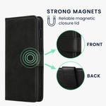 Laptop, Telefoane si Tablete - Telefoane mobile si accesorii - Accesorii Telefoane - Huse telefoane - Husa tip portofel Kwmobile pentru Samsung Galaxy S10e, inchidere magnetica, piele ecologica, negru - Infinity.ro