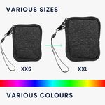 Laptop, Telefoane si Tablete - Telefoane mobile si accesorii - Accesorii Telefoane - Huse telefoane - Husa tip holster Kwmobile, inchidere cu fermoar, neopren, antracit - Infinity.ro