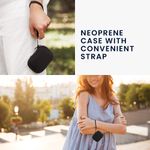 Laptop, Telefoane si Tablete - Telefoane mobile si accesorii - Accesorii Telefoane - Huse telefoane - Husa tip holster Kwmobile, inchidere cu fermoar, neopren, antracit - Infinity.ro