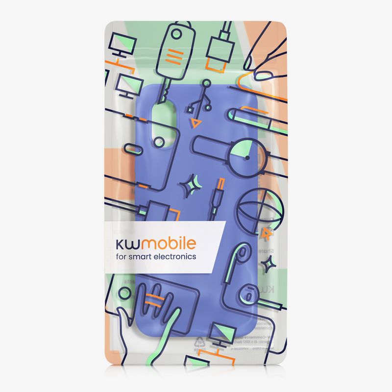 Laptop, Telefoane si Tablete - Telefoane mobile si accesorii - Accesorii Telefoane - Huse telefoane - Husa Kwmobile pentru Samsung Galaxy Xcover7, incarcare wireless, silicon, albastru baltic - Infinity.ro