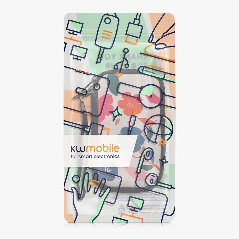 Laptop, Telefoane si Tablete - Telefoane mobile si accesorii - Accesorii Telefoane - Huse telefoane - Husa Kwmobile, protectie la socuri, protectie la apa, neopren, multicolor - Infinity.ro