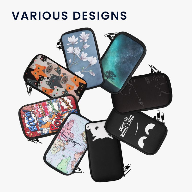 Laptop, Telefoane si Tablete - Telefoane mobile si accesorii - Accesorii Telefoane - Huse telefoane - Husa Kwmobile, protectie la socuri, protectie la zgarieturi, neopren, roz, portocaliu - Infinity.ro