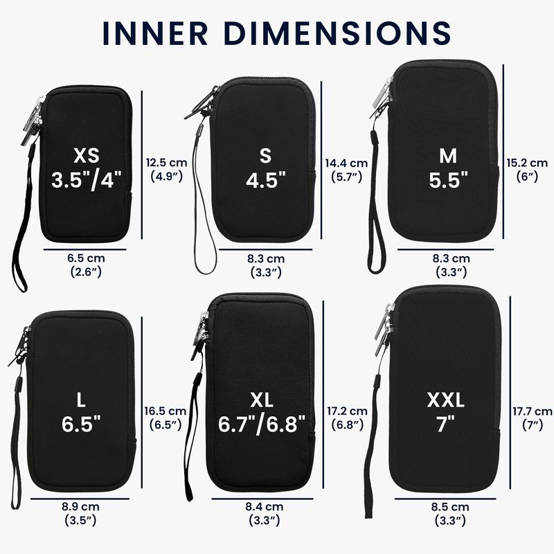 Laptop, Telefoane si Tablete - Telefoane mobile si accesorii - Accesorii Telefoane - Huse telefoane - Husa tip holster Kwmobile, anti-alunecare, protectie la zgarieturi, neopren, gri - Infinity.ro