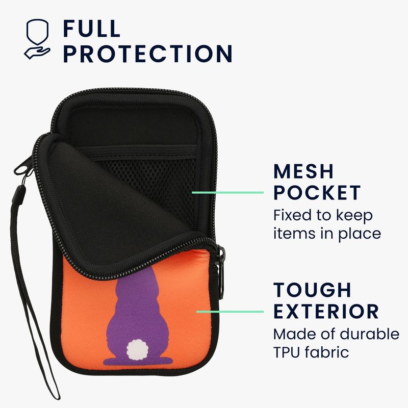 Laptop, Telefoane si Tablete - Telefoane mobile si accesorii - Accesorii Telefoane - Huse telefoane - Husa Kwmobile, protectie la socuri, protectie la zgarieturi, rezistenta la apa, neopren, mov, roz - Infinity.ro