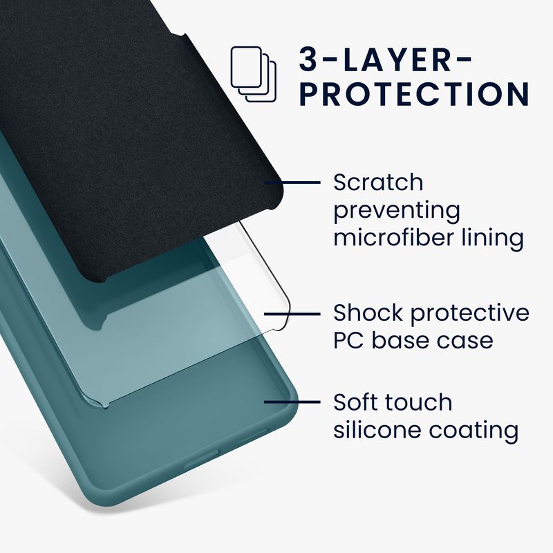 Laptop, Telefoane si Tablete - Telefoane mobile si accesorii - Accesorii Telefoane - Huse telefoane - Husa Kwmobile pentru Samsung Galaxy Xcover7, incarcare wireless, silicon, albastru - Infinity.ro