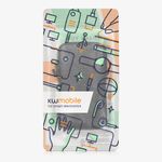 Laptop, Telefoane si Tablete - Telefoane mobile si accesorii - Accesorii Telefoane - Huse telefoane - Husa Kwmobile, protectie la zgarieturi, protectie la praf, neopren, gri, alb - Infinity.ro