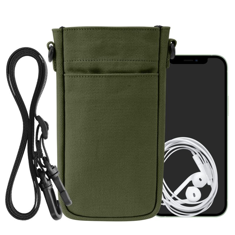 Laptop, Telefoane si Tablete - Telefoane mobile si accesorii - Accesorii Telefoane - Huse telefoane - Husa Kwmobile, inchidere magnetica, microfibra, protectie la zgarieturi, protectie la praf, verde - Infinity.ro