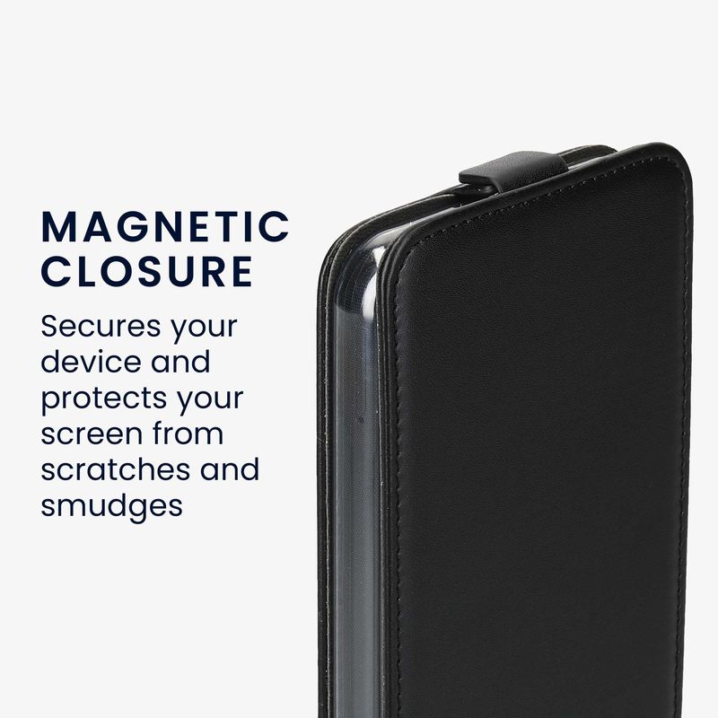 Laptop, Telefoane si Tablete - Telefoane mobile si accesorii - Accesorii Telefoane - Huse telefoane - Husa tip flip Kwmobile pentru Samsung Galaxy A14 5G, inchidere magnetica, piele ecologica, negru - Infinity.ro