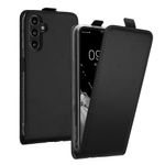 Laptop, Telefoane si Tablete - Telefoane mobile si accesorii - Accesorii Telefoane - Huse telefoane - Husa tip flip Kwmobile pentru Samsung Galaxy A14 5G, inchidere magnetica, piele ecologica, negru - Infinity.ro