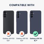 Laptop, Telefoane si Tablete - Telefoane mobile si accesorii - Accesorii Telefoane - Huse telefoane - Husa Kwmobile pentru Samsung Galaxy A16 5G, compatibilitate MagSafe, anti-alunecare, plastic, piele ecologica, negru - Infinity.ro
