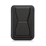 Laptop, Telefoane si Tablete - Telefoane mobile si accesorii - Accesorii Telefoane - Huse telefoane - Husa universala Kwmobile, functie stand, buzunar pentru card, anti-alunecare, piele ecologica, negru - Infinity.ro