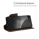 Laptop, Telefoane si Tablete - Telefoane mobile si accesorii - Accesorii Telefoane - Huse telefoane - Husa tip portofel Kalibri pentru Google Pixel 8, inchidere magnetica, piele naturala, maro - Infinity.ro