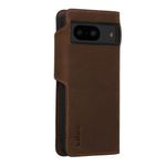 Laptop, Telefoane si Tablete - Telefoane mobile si accesorii - Accesorii Telefoane - Huse telefoane - Husa tip portofel Kalibri pentru Google Pixel 8, inchidere magnetica, piele naturala, maro - Infinity.ro