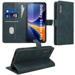 Laptop, Telefoane si Tablete - Telefoane mobile si accesorii - Accesorii Telefoane - Huse telefoane - Husa portofel Kwmobile pentru Samsung Galaxy Xcover Pro, inchidere magnetica, buzunar card, piele ecologica, albastru - Infinity.ro