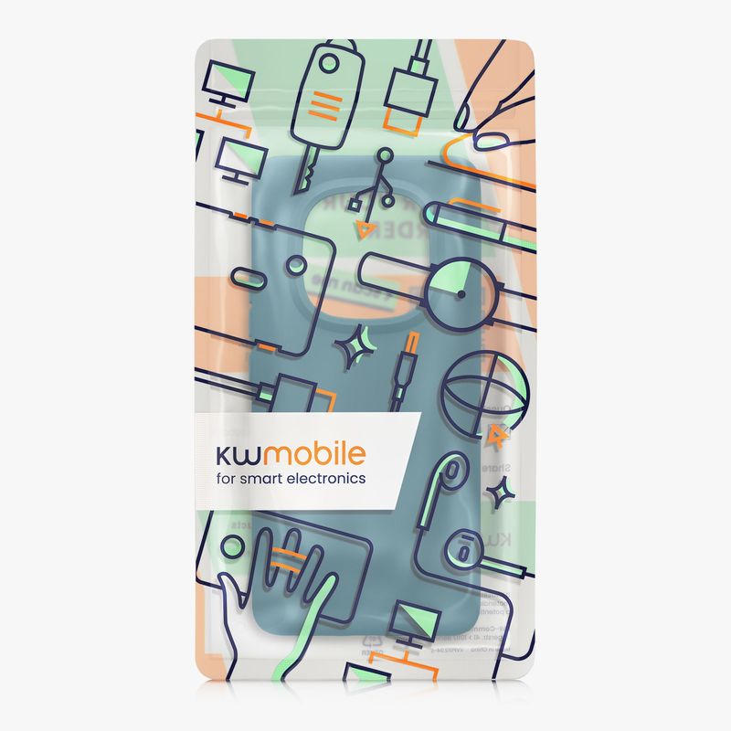 Laptop, Telefoane si Tablete - Telefoane mobile si accesorii - Accesorii Telefoane - Huse telefoane - Husa Kwmobile pentru Xiaomi Redmi Note 14 Pro 5G/Redmi Note 14 Pro Plus 5G/Poco X7, silicon, albastru - Infinity.ro